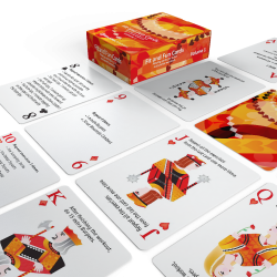 Fit and Fun playing cards