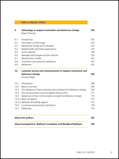 Essentials of Motivation and Behaviour Change