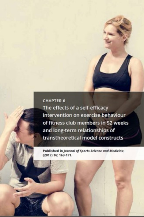 The transtheoretical model of behaviour change and exercise behaviour in fitness clubs