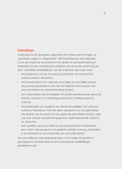 Personal Training in Nederland, een update