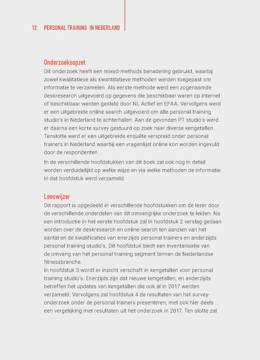 Personal Training in Nederland, een update
