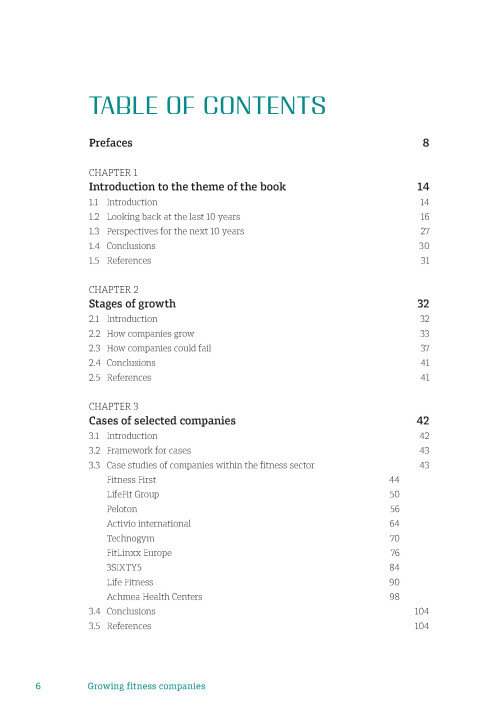 EBOOK Growing Fitness Companies