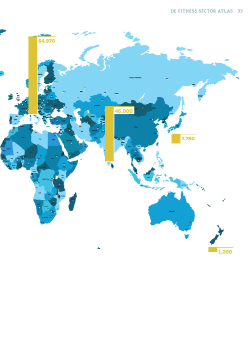 De Fitness Sector Atlas van Nederland