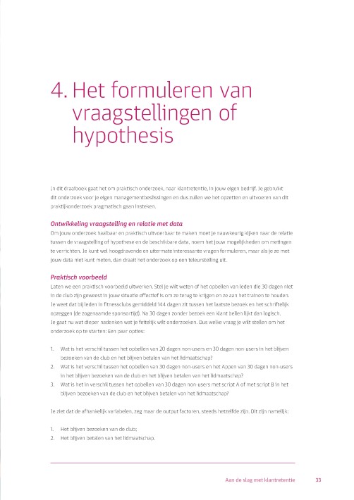 Aan de slag met klantretentie