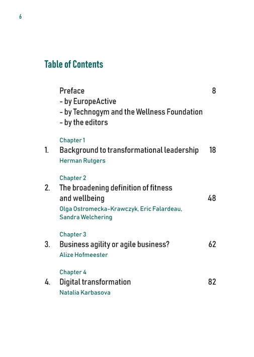 EBOOK - Transformational leadership in the fitness & physical activity sector