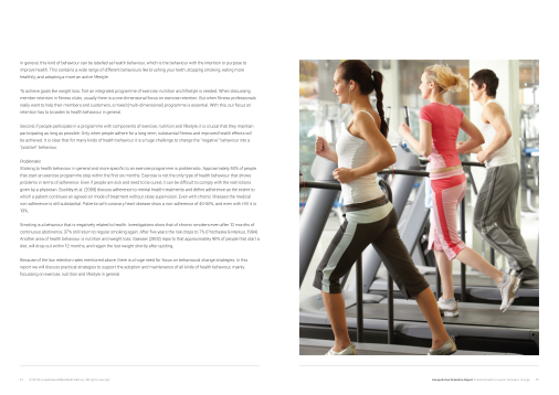 EuropeActive Retention Report 2014: Practical strategies to support behaviour change